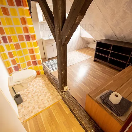 Attic 3 Bedrooms With 2 Bathrooms Apartment Prag